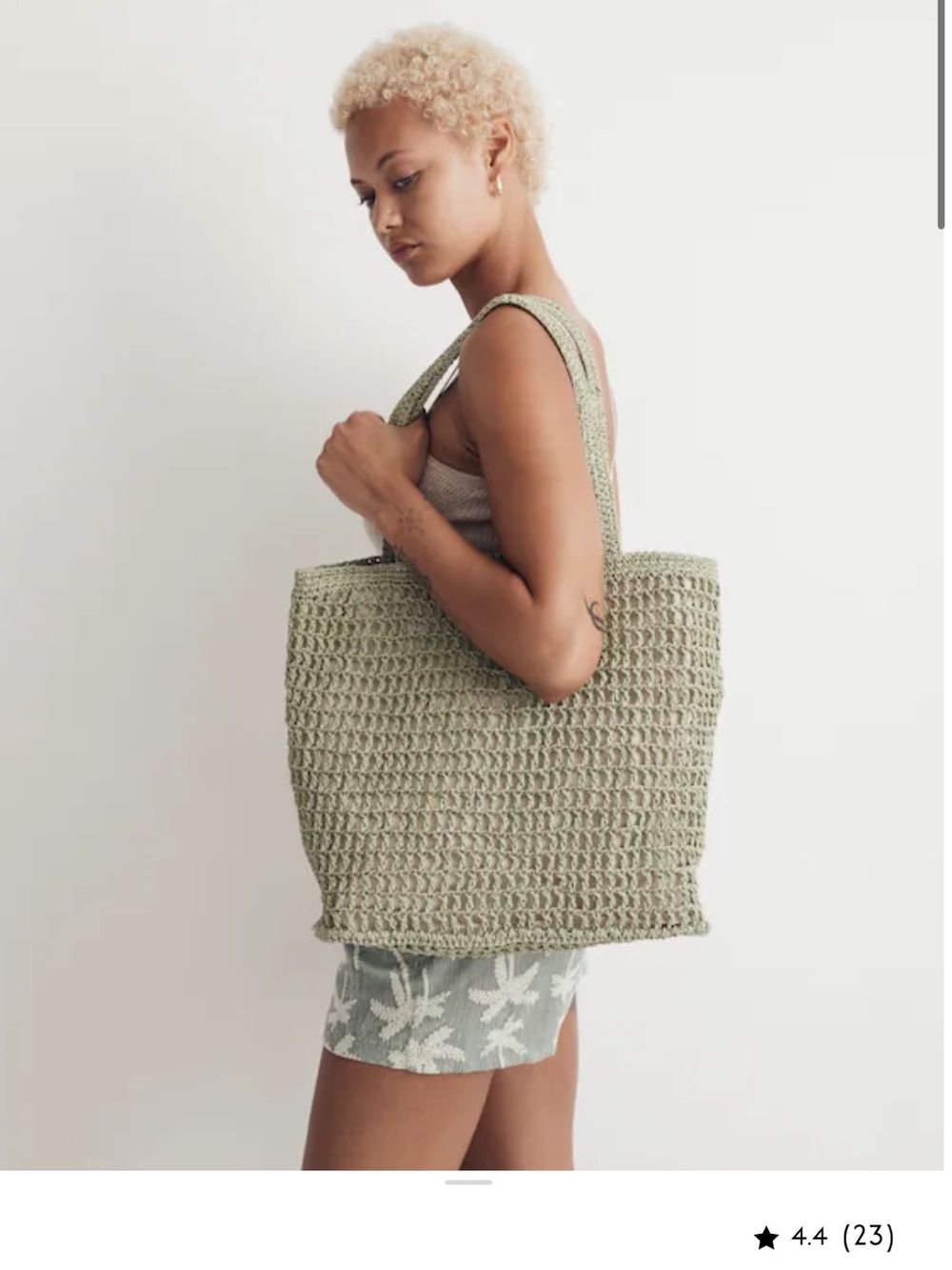 Madewell The Transport Tote: Straw Edition - Picture 2 of 8